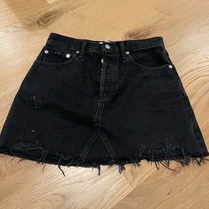 A Gold E high waisted skirt in Black, size 27